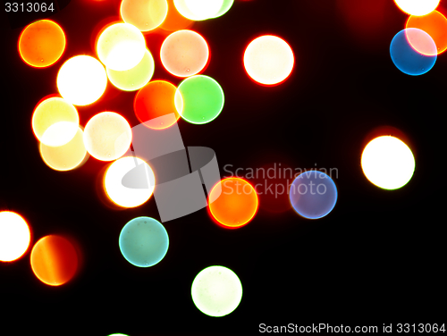 Image of Abstract background with blurred lights.