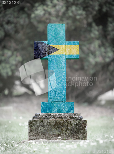 Image of Gravestone in the cemetery - Bahamas