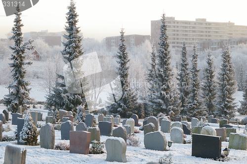 Image of Voksen cemetery in Oslo.