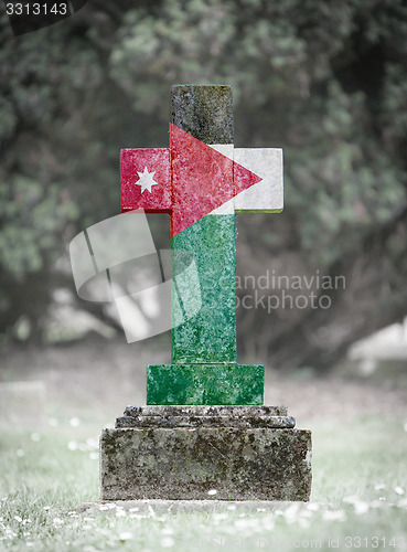 Image of Gravestone in the cemetery - Jordan