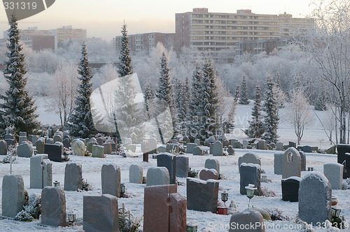 Image of Voksen cemetery in Oslo