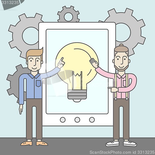 Image of Idea presentation for gadgets.