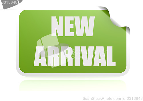 Image of New arrival green sticker