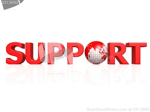 Image of Support globe