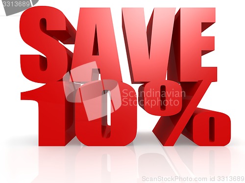 Image of Save 10 percent