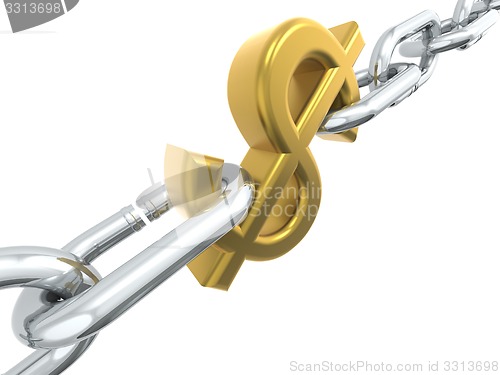 Image of Dollar chain