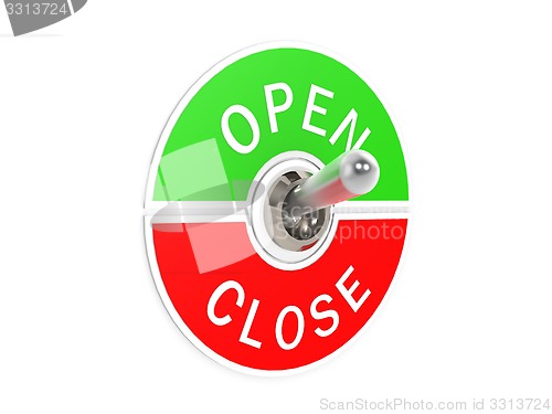 Image of Open close toggle switch