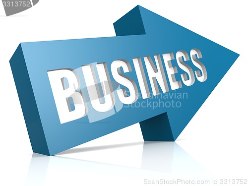 Image of Business blue arrow