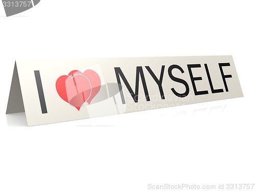 Image of I love myself