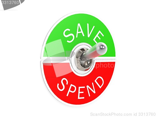 Image of Save spend toggle switch