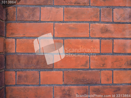Image of Red brick wall background