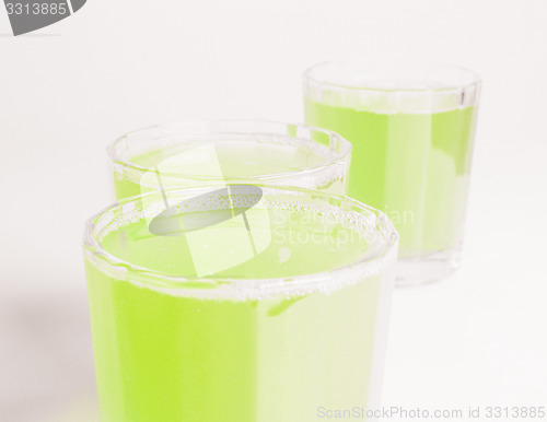 Image of Green apple juice