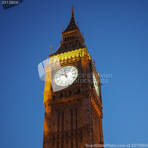 Image of Big Ben in London