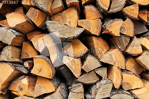 Image of stack of firewood