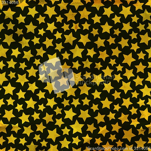 Image of Stars. Seamless pattern.