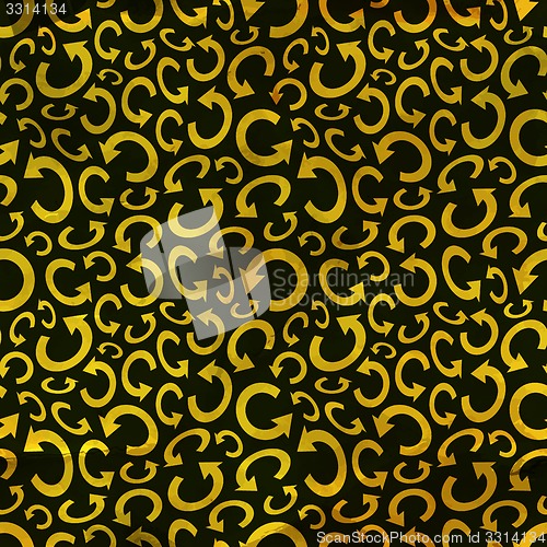 Image of Recycle. Seamless pattern.