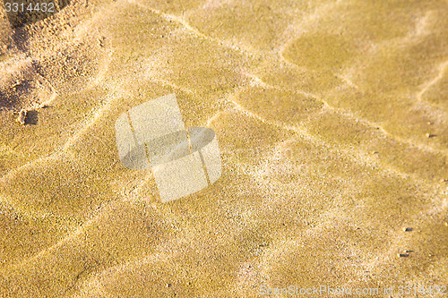 Image of dune morocco in africa  wet sand beach   atlantic 