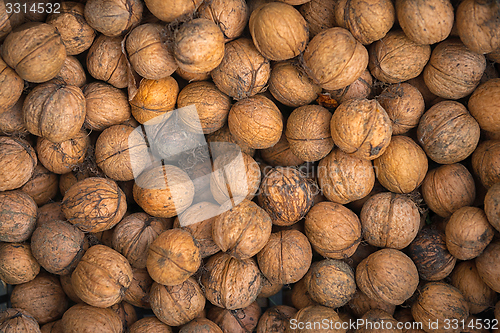 Image of Nuts background texture