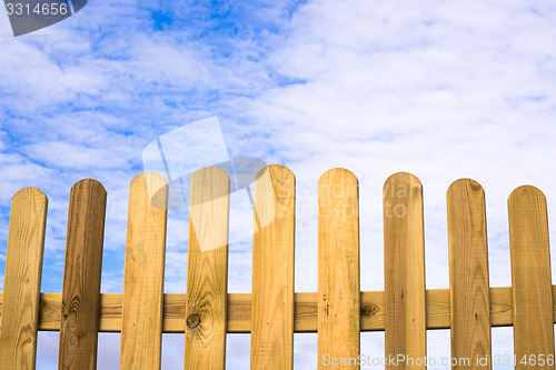 Image of Fence and blue heaven