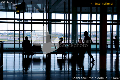 Image of People airport