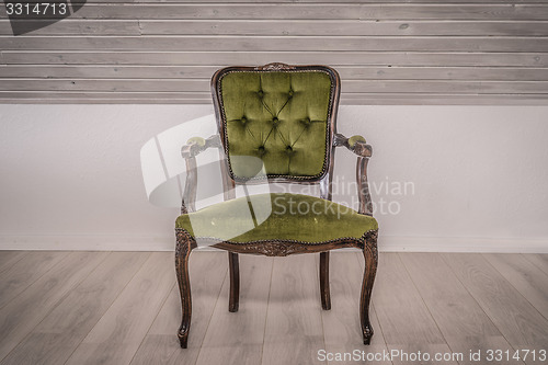 Image of Victorian chair in a living room