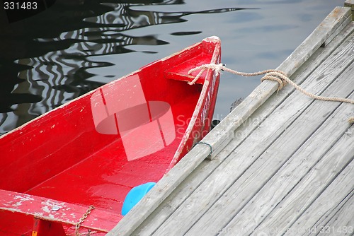 Image of Red boat
