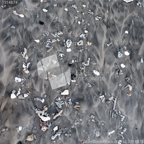Image of Sea shore texture