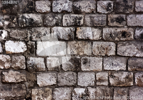 Image of Brick wall detail texture