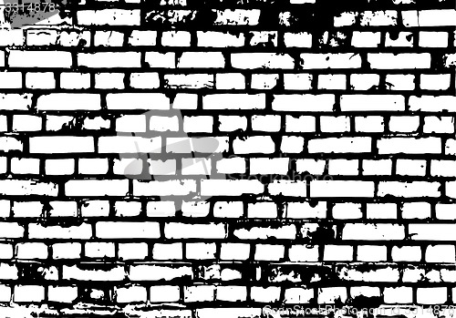 Image of Brick wall detail texture