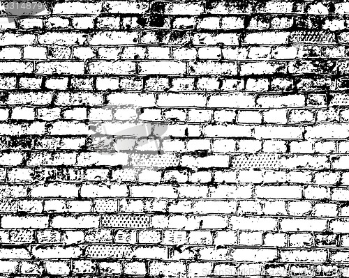 Image of Brick wall detail texture