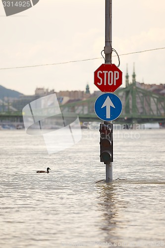 Image of Flooded street