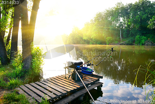 Image of Fishing on river