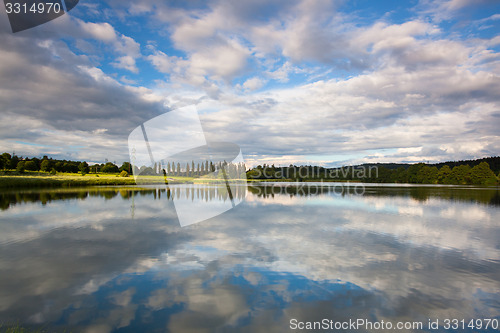 Image of Summer landscape with lake