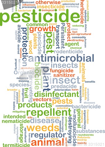 Image of Pesticide background concept