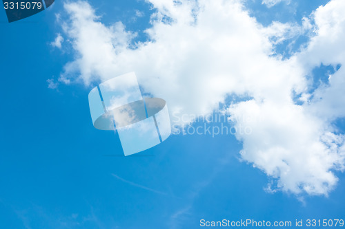 Image of blue sky