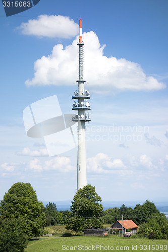 Image of radio tower Hoher Peissenberg