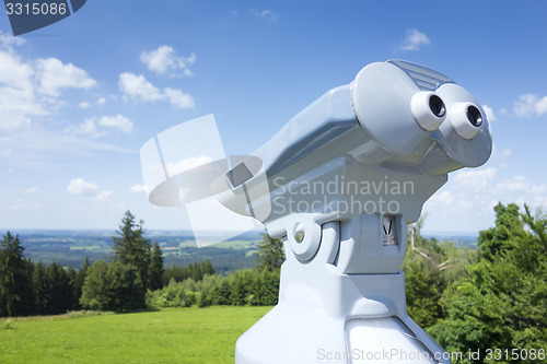 Image of binoculars Hoher Peissenberg