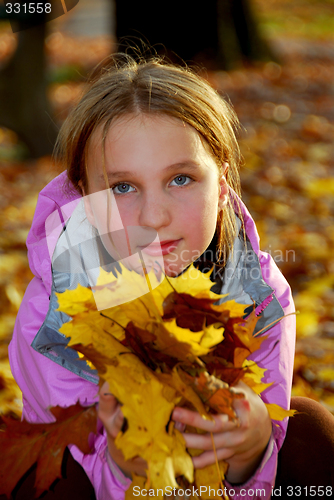Image of Autumn girl