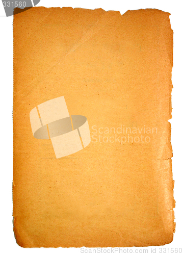 Image of Old paper blank page