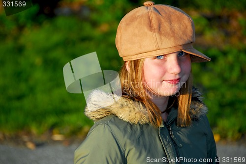 Image of Girl winter hat