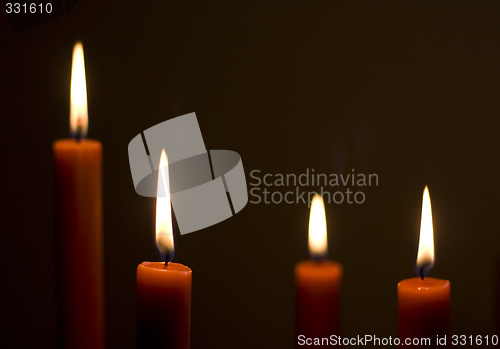 Image of Four Candles for advent