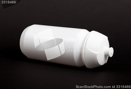Image of White water bottle