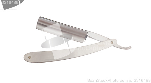 Image of Used classic straight razor, old style