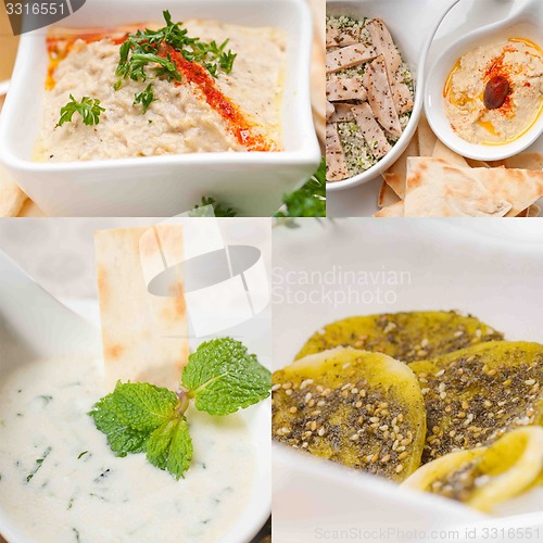 Image of middle east food collage 