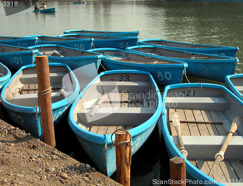 Image of Boats on the riverside