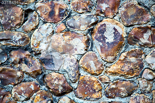 Image of wall texture in london england and   floor