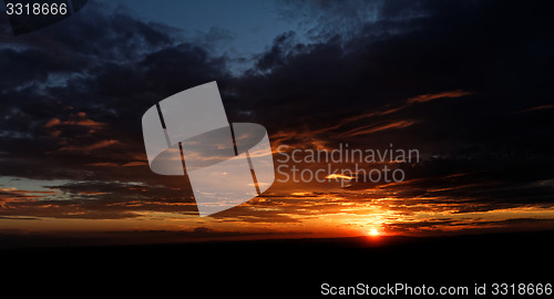 Image of Beautiful sunset