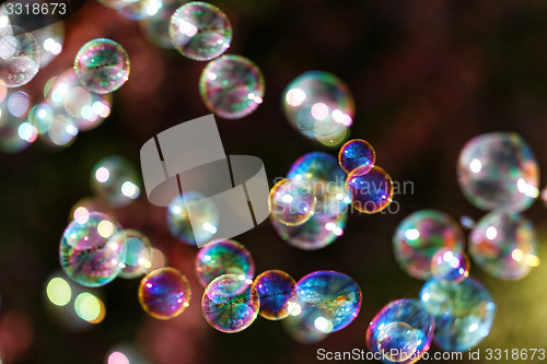 Image of Soap bubbles