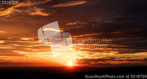 Image of Beautiful sunset