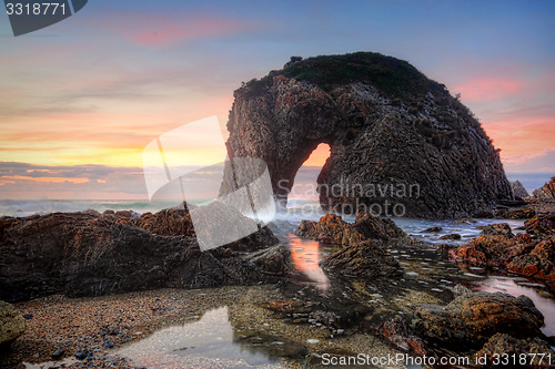 Image of Horse Head Rock Australia sunrise